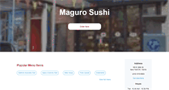 Desktop Screenshot of magurosushinyc.com
